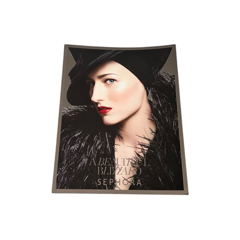 Sephora Limited Edition 2012 Holiday Catalog Featuring Leelee Sobieski Cover